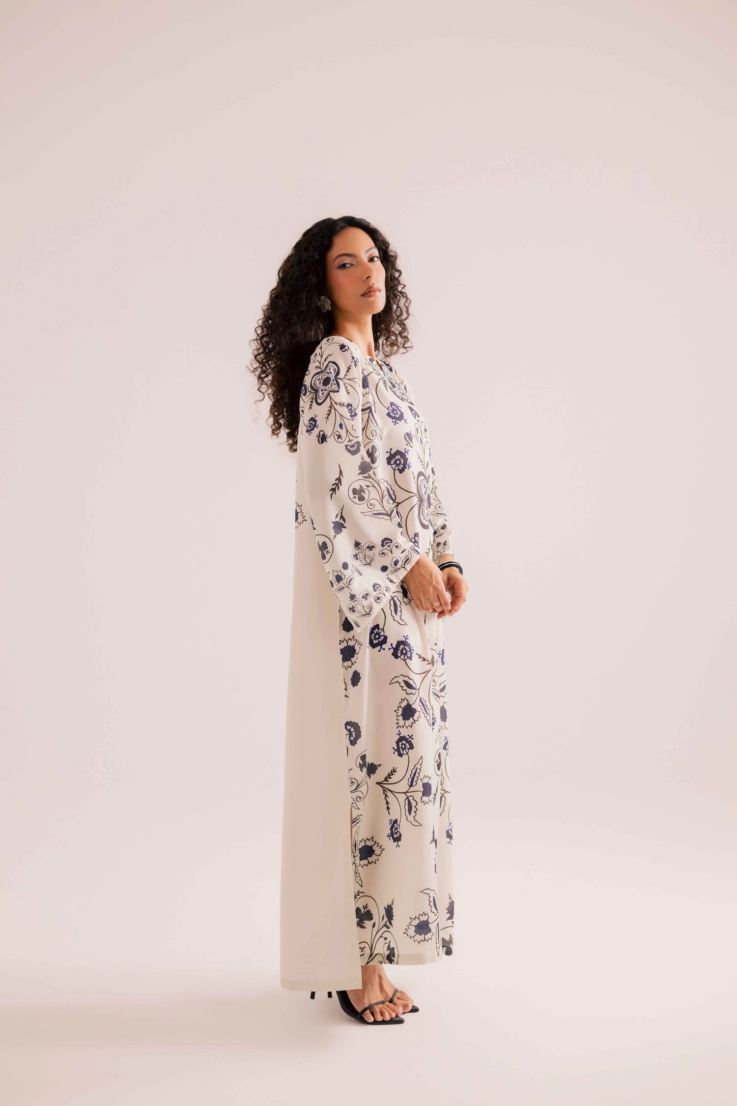 Petal Kaftan 2Pcs Abiha Collection786