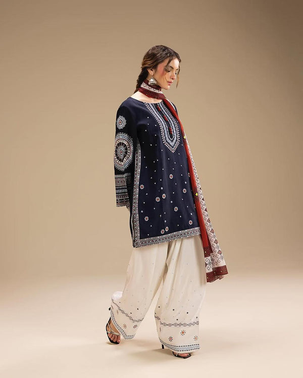 RANGRAIZ Embroidered 3PC Abeeha Collection