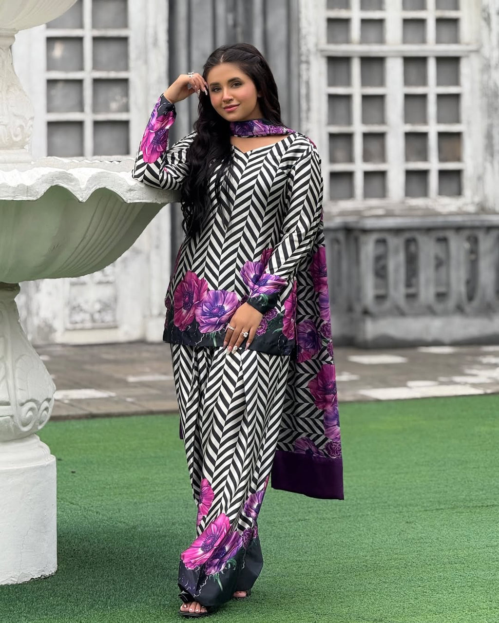 Floral DIgital 2pc Abeeha Collection