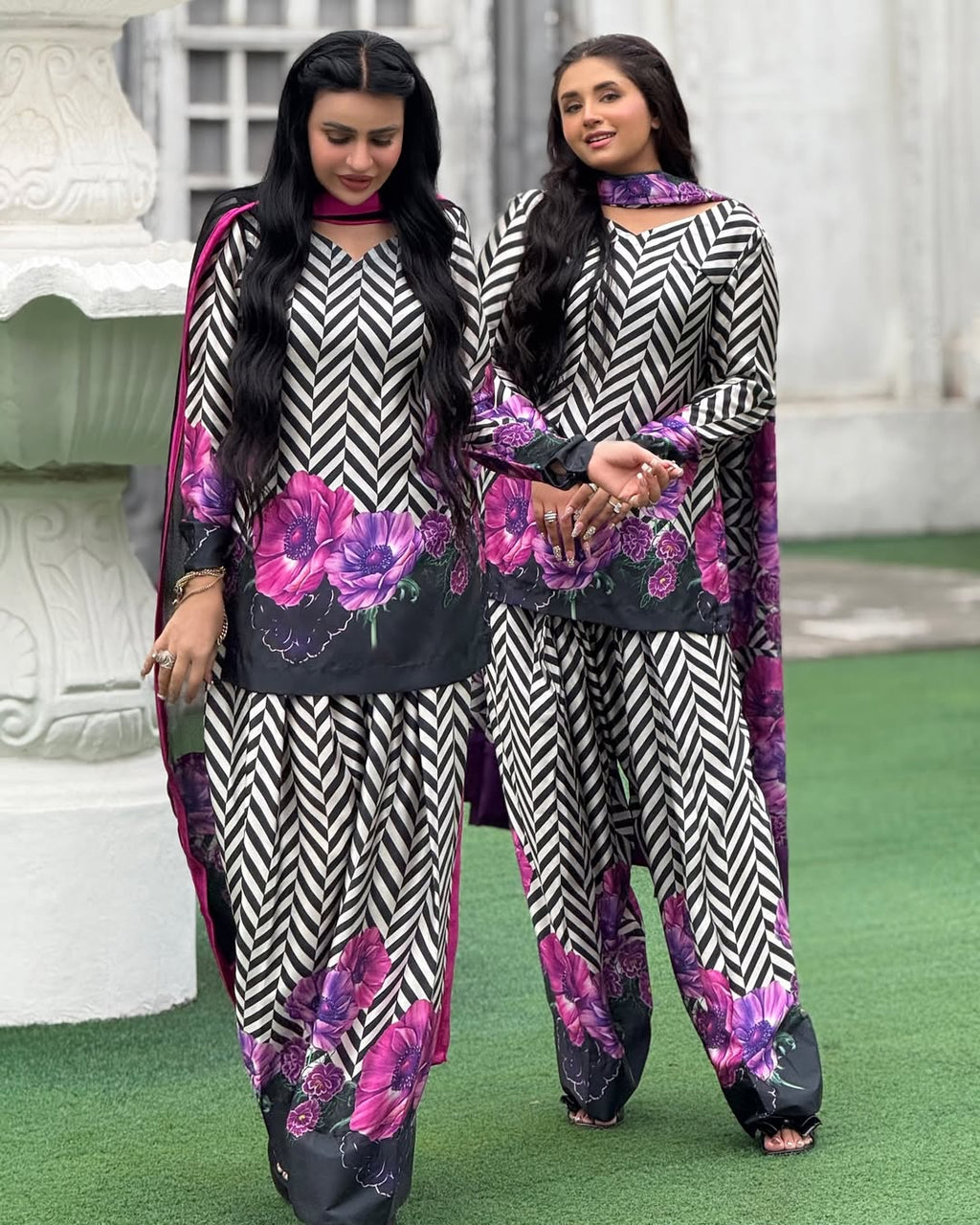 Floral DIgital 2pc Abeeha Collection