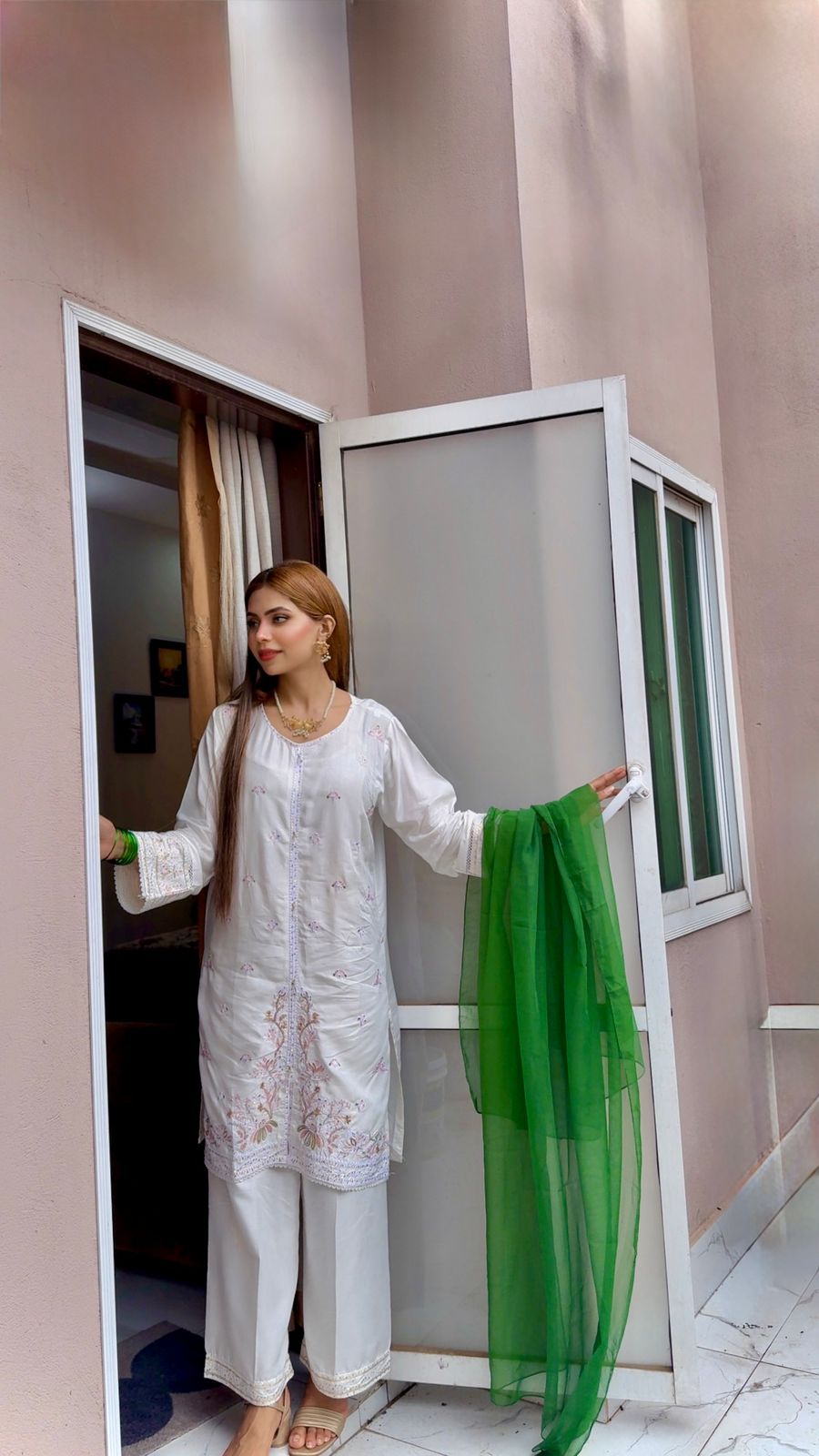 JANIFER Embroidered 3PC Abeeha Collection
