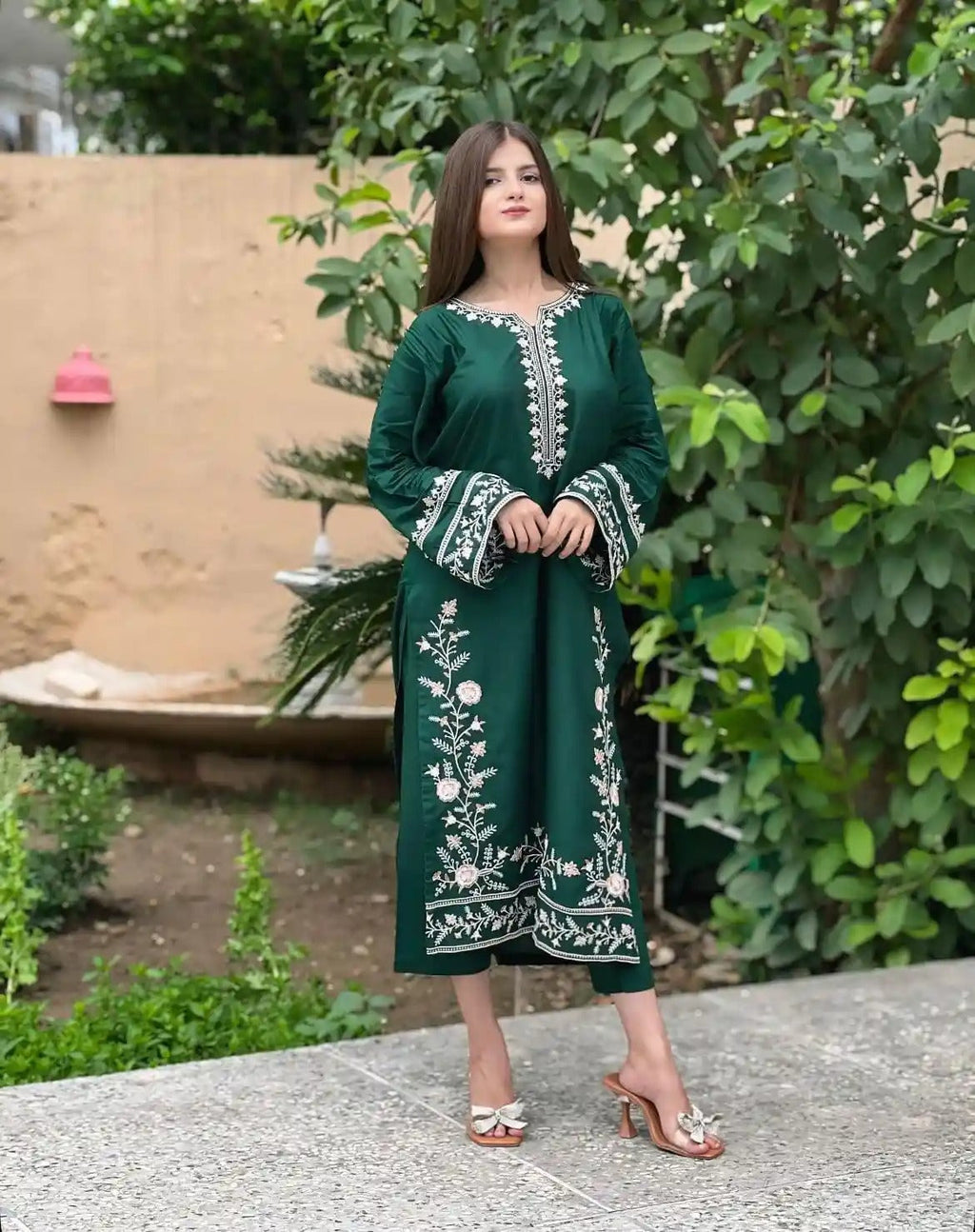 ZARMINA EMBROIDERY 2Pcs Abeeha Collection
