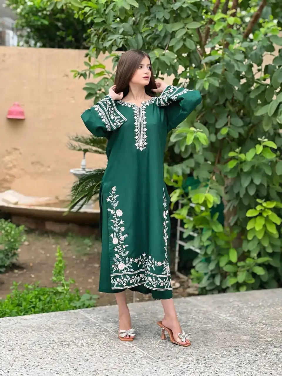 ZARMINA EMBROIDERY 2Pcs Abeeha Collection