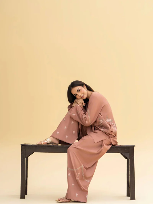 ESHAL POCKET SET 2PC EMB Abeeha Collection