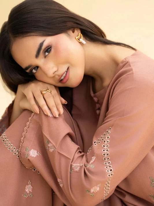 ESHAL POCKET SET 2PC EMB Abeeha Collection