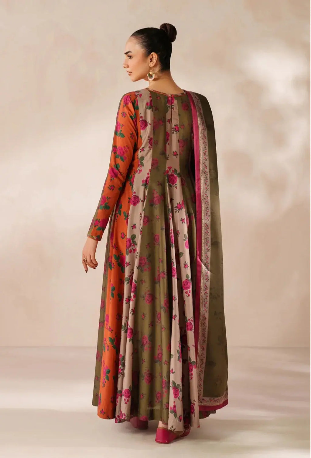 Maxi 3pc - Affordable Women Clothing Brands in Pakistan kinzay