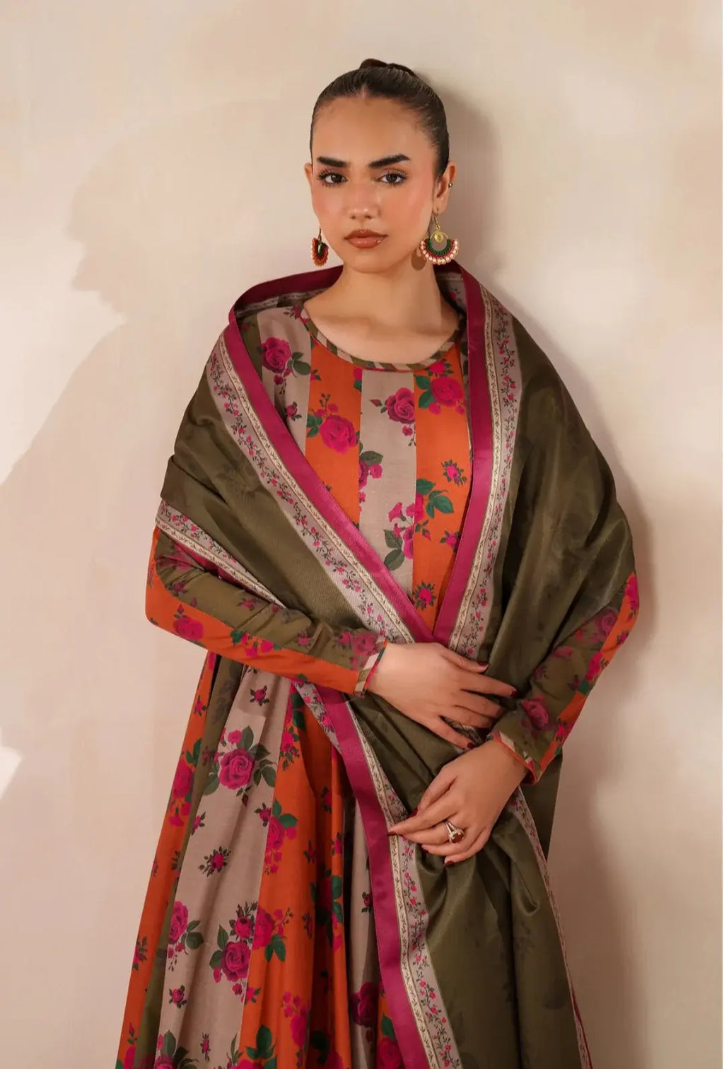 Maxi 3pc - Affordable Women Clothing Brands in Pakistan kinzay