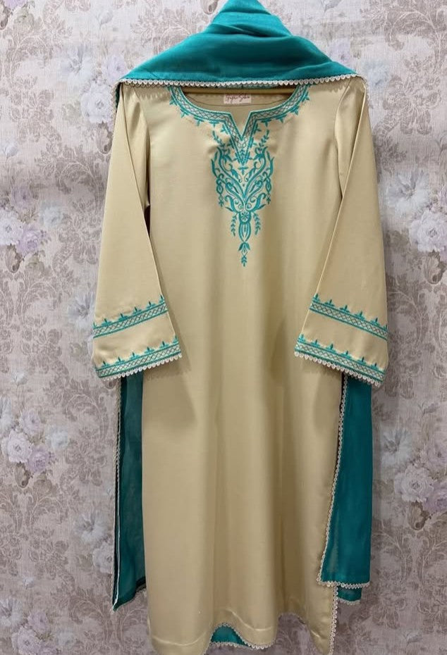 Decent Skin Embroidered 2Pc Abeeha Collection